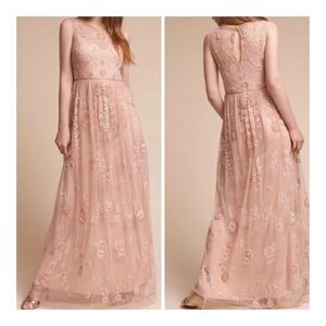 - Adrianna Papell Abbigton Beaded gown BHLDN size 8 and Size 4
New